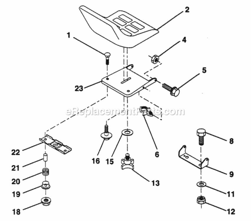 Page L Diagram and Parts List for PP125R38JA  Poulan Lawn Tractor