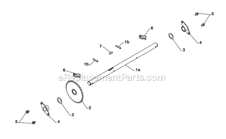 Page O Diagram and Parts List for PP208E24  Poulan Snow Blower