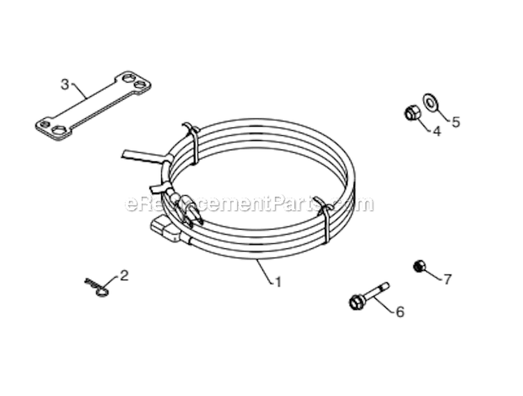 Page U Diagram and Parts List for PP208E24  Poulan Snow Blower