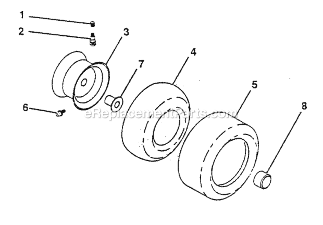 Page L Diagram and Parts List for PP20H50J  Poulan Lawn Tractor