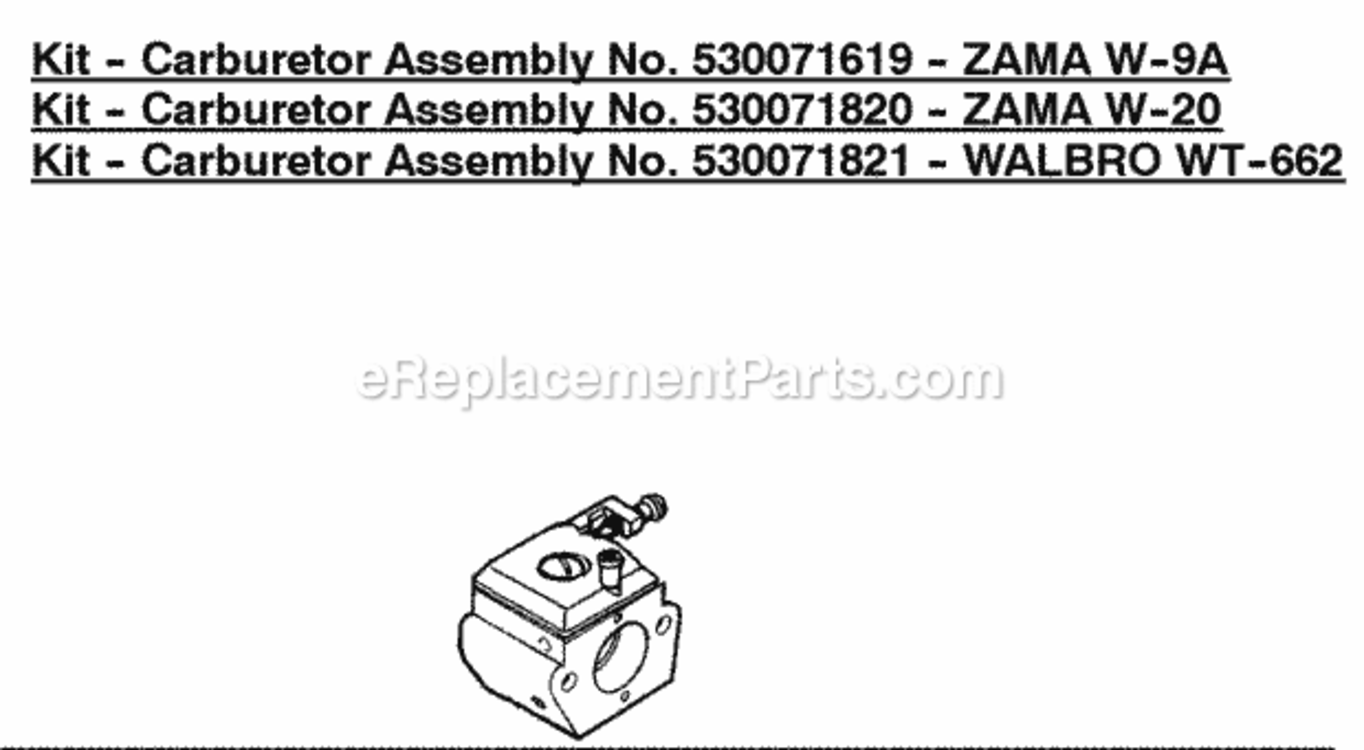 Page C Diagram and Parts List for PP221LE Type 1 Poulan Chainsaw