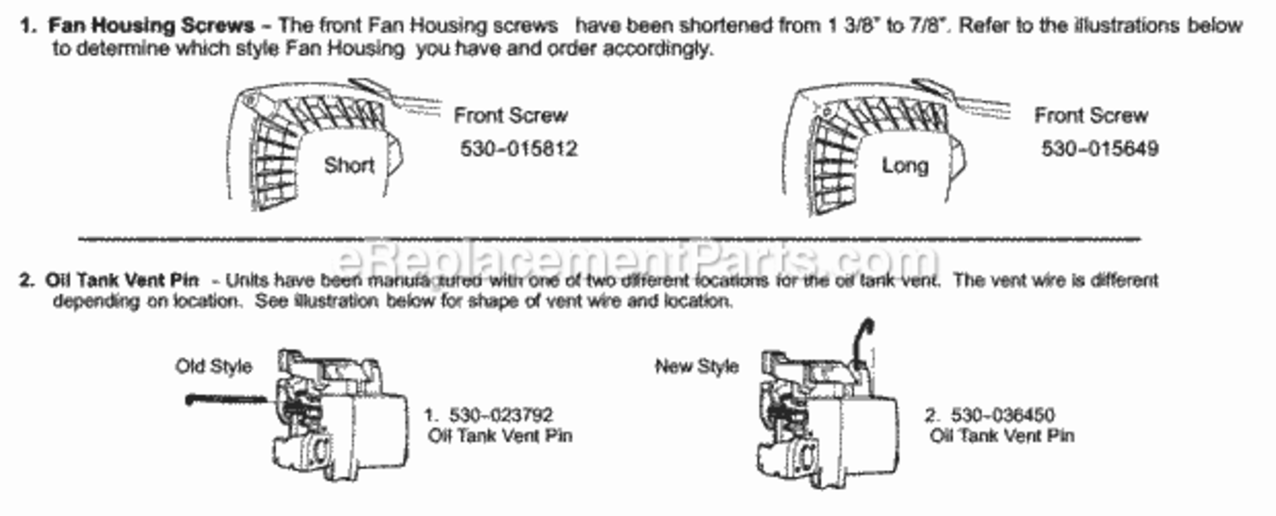 Page D Diagram and Parts List for PP235  Poulan Chainsaw