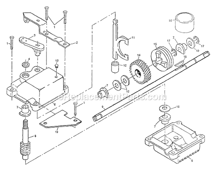Page C Diagram and Parts List for PP722SLA  Poulan Lawn Mower