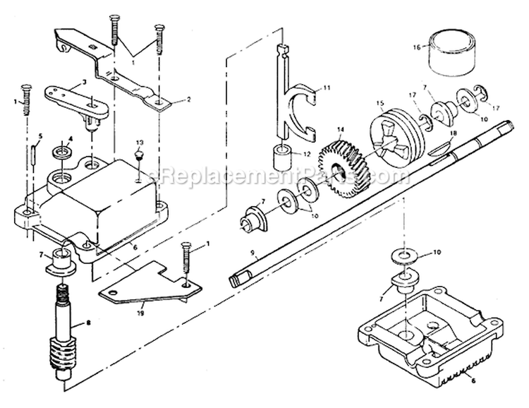 Page B Diagram and Parts List for PP752HIA  Poulan Lawn Mower