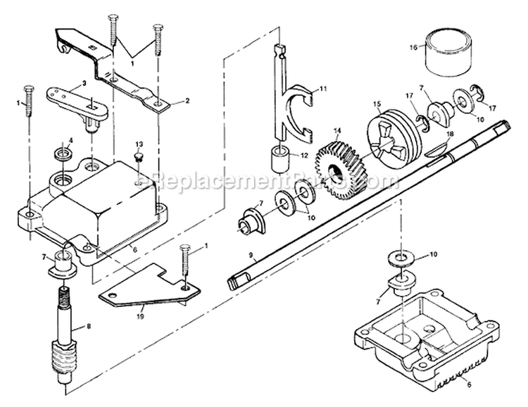 Page A Diagram and Parts List for PP752HLA  Poulan Lawn Mower