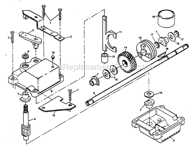 Page B Diagram and Parts List for PP752PHK  Poulan Lawn Mower