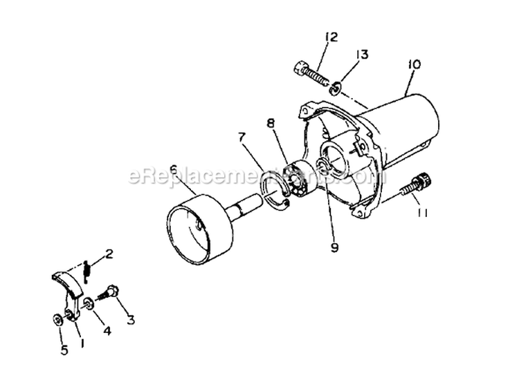Page B Diagram and Parts List for PPC31  Poulan Trimmer