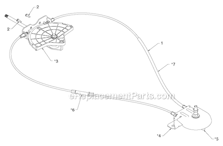 Control Panel Discharge Chute Diagram and Parts List for PR627ES 96192003803 - 2012-08 Poulan Snow Blower