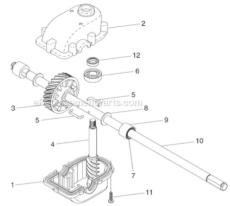 Page C Diagram and Parts List for PR675HVP 96142001502 Poulan Lawn Mower