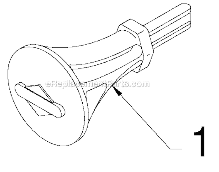 Accessories Diagram and Parts List for PR8P27ES 96192004603 - 2012-06 Poulan Snow Blower