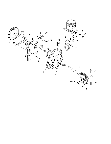 Impeller/gearbox Diagram and Parts List for 96192006701  Poulan Snow Blower