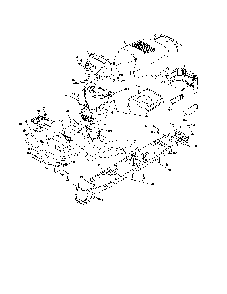 Chassis Diagram and Parts List for 96042000600  Poulan Lawn Tractor