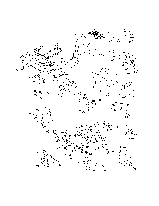 Chassis Diagram and Parts List for 96012003000  Poulan Lawn Tractor