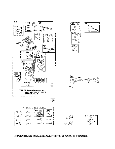 Carburetor Diagram and Parts List for 96046002200  Poulan Lawn Tractor
