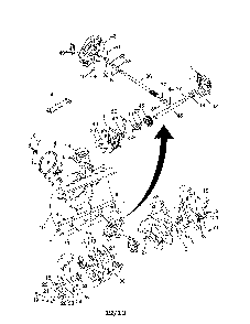 Auger & housing/impeller Diagram and Parts List for 96197000400  Poulan Snow Blower
