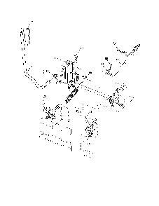 Mower lift Diagram and Parts List for 96042000801  Poulan Lawn Tractor
