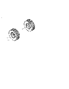 Wheels Diagram and Parts List for 96192002900  Poulan Snow Blower