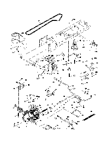 Part Location Diagram of 169691 Poulan Keeper Belt Span Ctr
