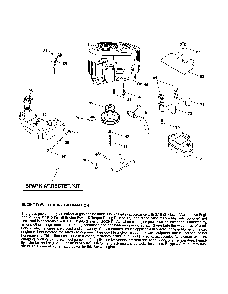 Engine Diagram and Parts List for 96042010800  Poulan Lawn Tractor