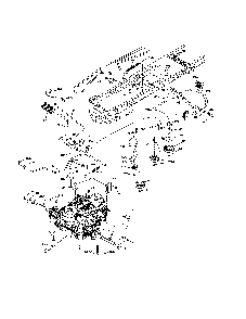 Drive Diagram and Parts List for PB20A46-96042016700  Poulan Lawn Tractor