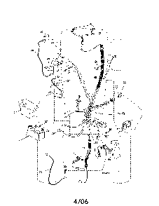 Electrical Diagram and Parts List for 96042002601  Poulan Lawn Tractor