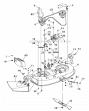 Page C Diagram and Parts List for 13A1762F552  Poulan Lawn Tractor