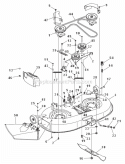 Part Location Diagram of 954-04060C MTD V-Belt