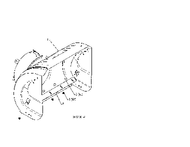 Auger housing Diagram and Parts List for PR624ES-96198004302  Poulan Snow Blower