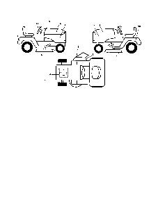 Decals Diagram and Parts List for HD20H42  Poulan Lawn Tractor