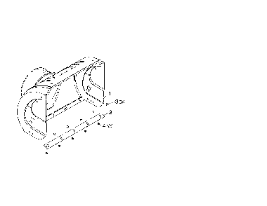 Auger housing Diagram and Parts List for 96192009000  Poulan Snow Blower
