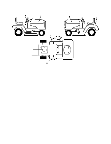 Decals Diagram and Parts List for 96046000800-2007  Poulan Lawn Tractor