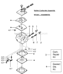 Page C Diagram and Parts List for 1950 Type 1 Poulan Chainsaw