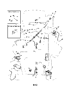 Electrical Diagram and Parts List for 96046001400  Poulan Lawn Tractor