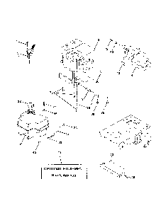 Part Location Diagram of 11050600 Poulan Washer Lock Ext Tooth 3/8