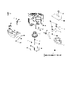 Engine Diagram and Parts List for 96042002700  Poulan Lawn Tractor