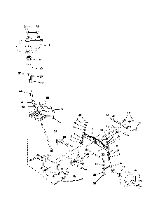 Steering Diagram and Parts List for 96016001900  Poulan Lawn Tractor