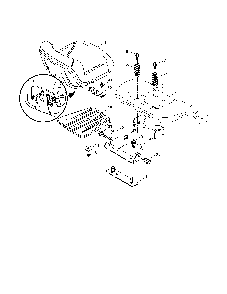 Seat assembly Diagram and Parts List for 96042000900  Poulan Lawn Tractor