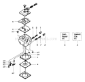 Page C Diagram and Parts List for 2025  Poulan Chainsaw