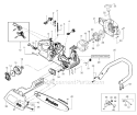 Page A Diagram and Parts List for 2050WT Type 1 Poulan Chainsaw