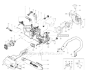Page A Diagram and Parts List for 2150LE Predator Type 1 Poulan Chainsaw