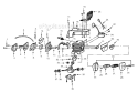 Page C Diagram and Parts List for 2200  Poulan Chainsaw