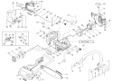 Page A Diagram and Parts List for 2250LE Type 1 Poulan Chainsaw