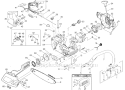 Page B Diagram and Parts List for 2250 Type 3 Poulan Chainsaw
