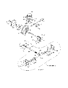 Impeller/gearbox Diagram and Parts List for PR624ES-96198004603  Poulan Snow Blower