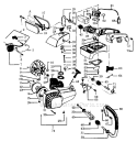 Part Location Diagram of 530025689 Poulan Isolator Mtg. Bracket