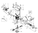 Page B Diagram and Parts List for 2375 Type 6 Poulan Chainsaw