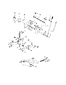 Lift assembly Diagram and Parts List for 96022000101  Poulan Lawn Tractor