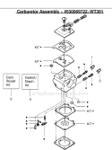 Page C Diagram and Parts List for 2450 Type 5 Poulan Chainsaw