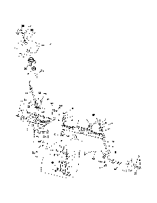 Steering Diagram and Parts List for 96046000800  Poulan Lawn Tractor