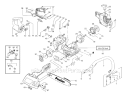 Part Location Diagram of 530058730 Husqvarna Main Body